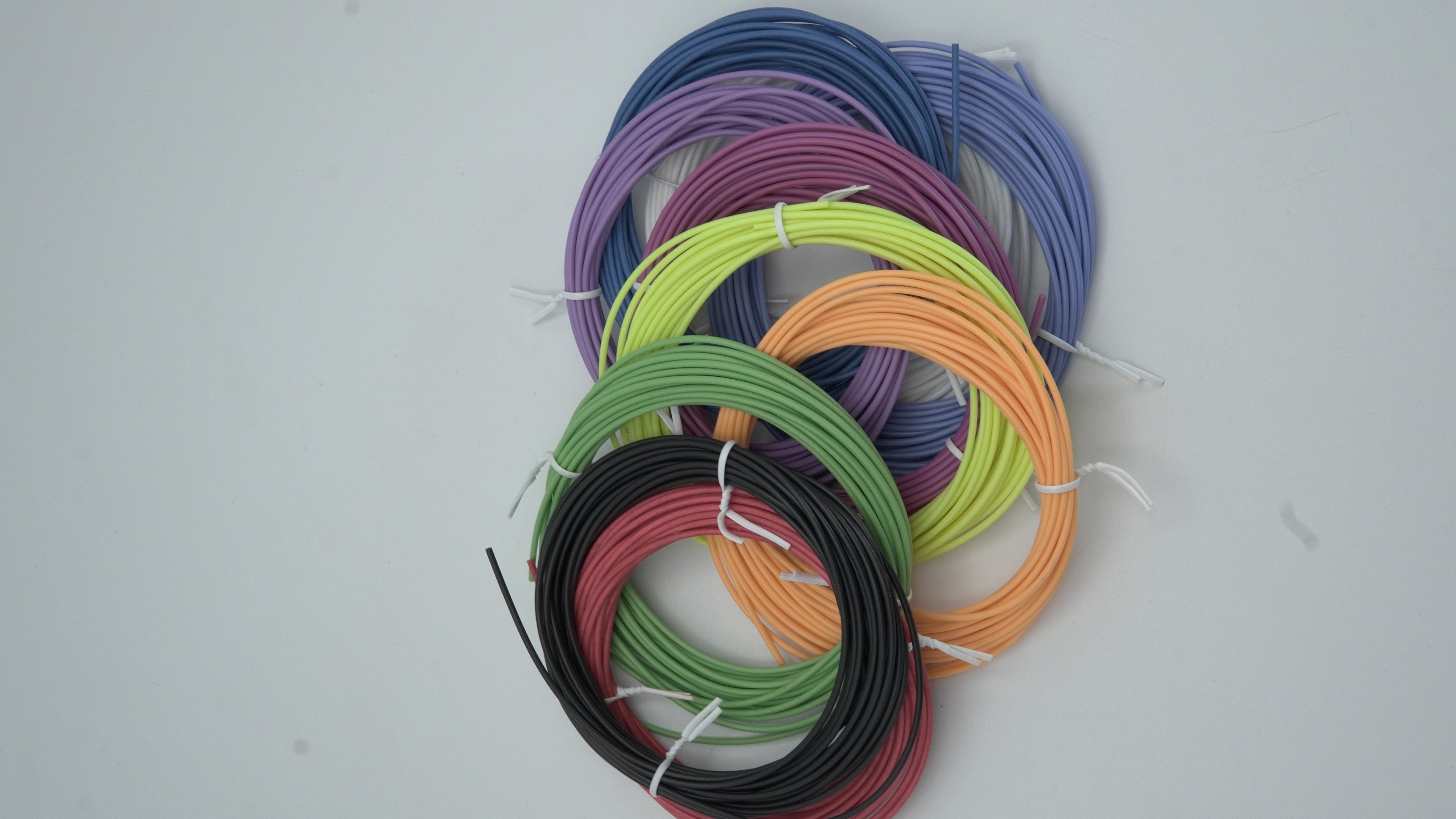 PCL Low-Temperature 3D Pen Filament Refills - 10 Color Pack (1.75mm, 50M Total)