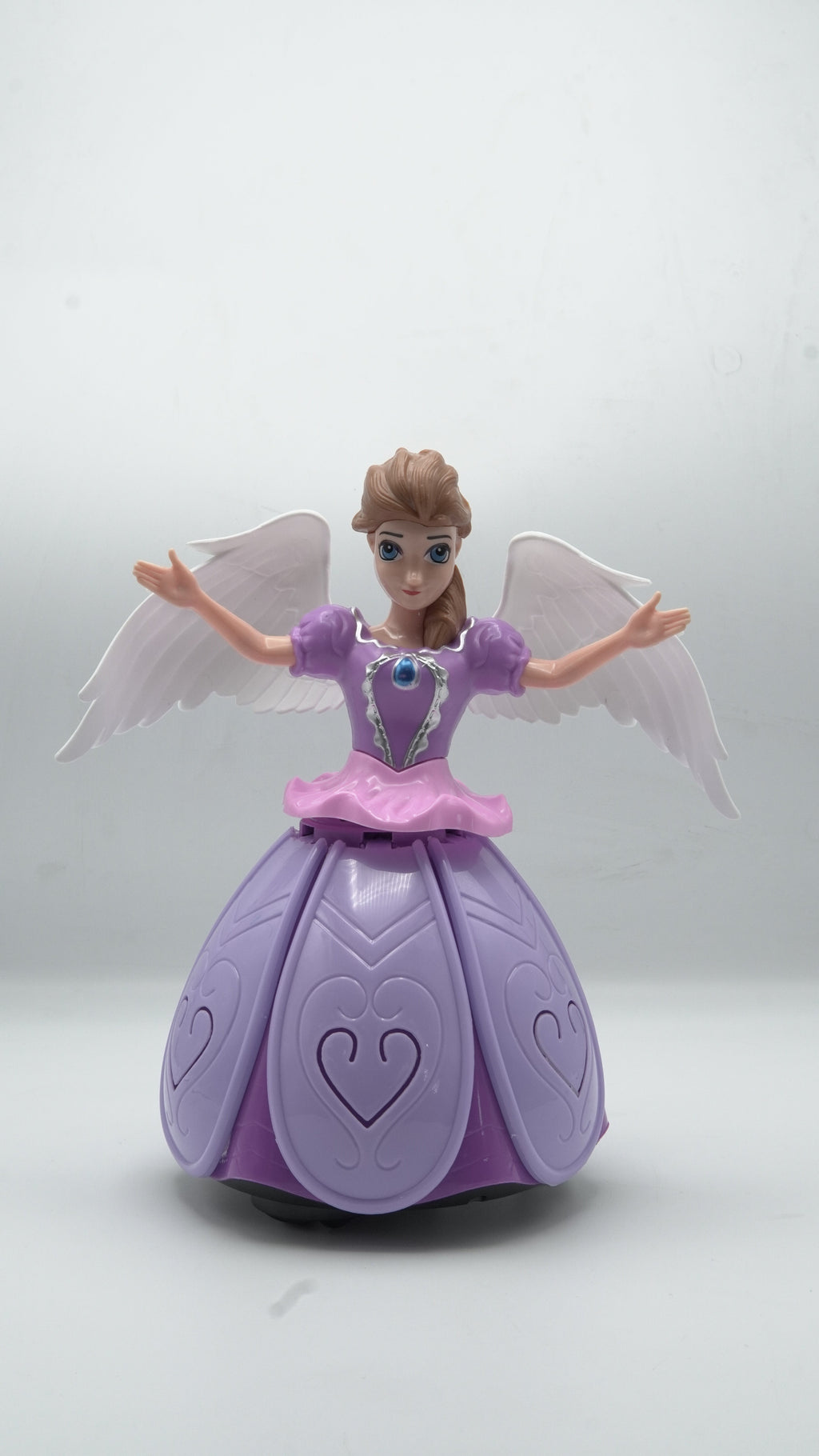 Musical Dancing Princess Angel Doll with 3D LED Lights & Flapping Wings