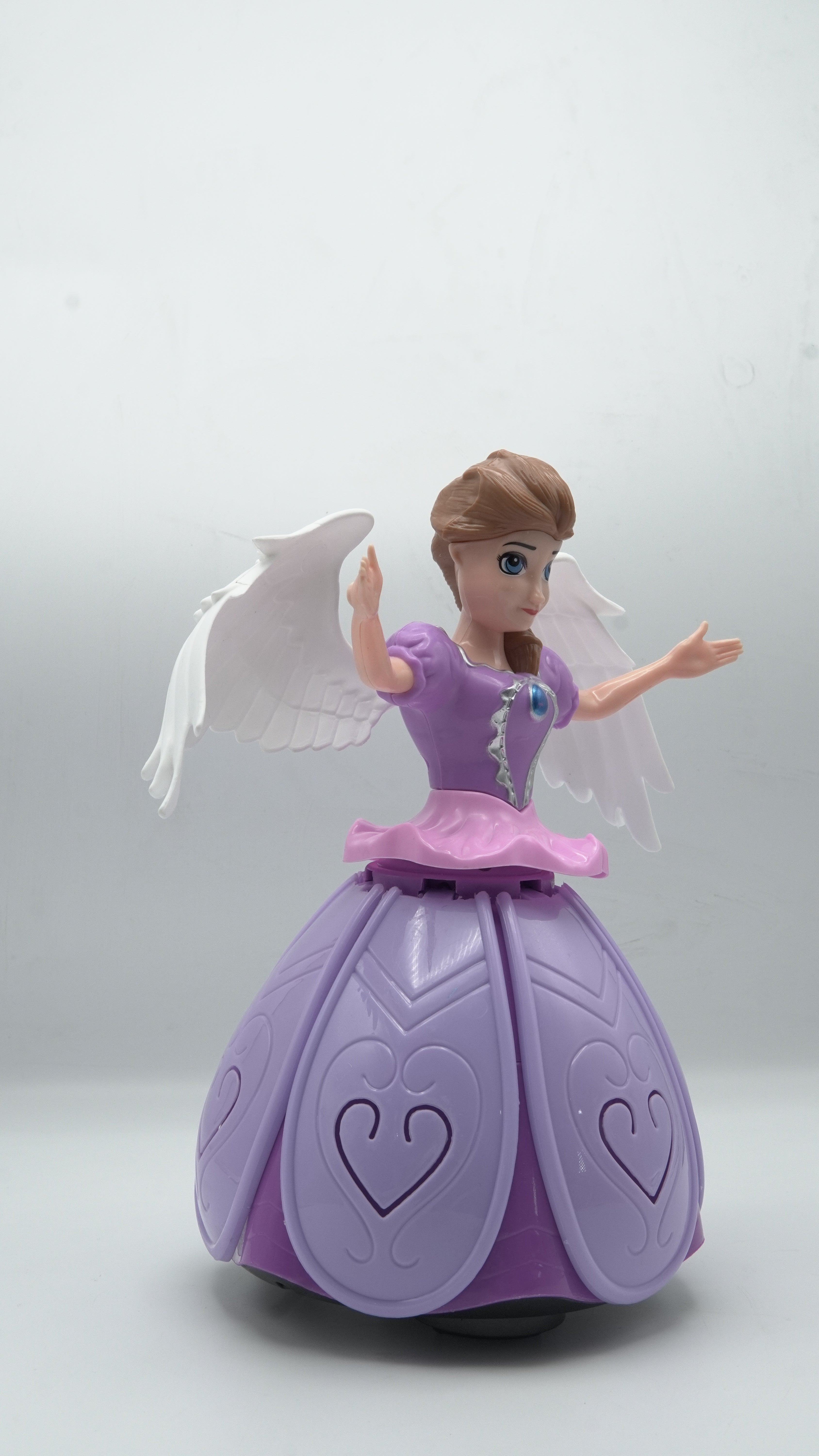Musical Dancing Princess Angel Doll with 3D LED Lights & Flapping Wings