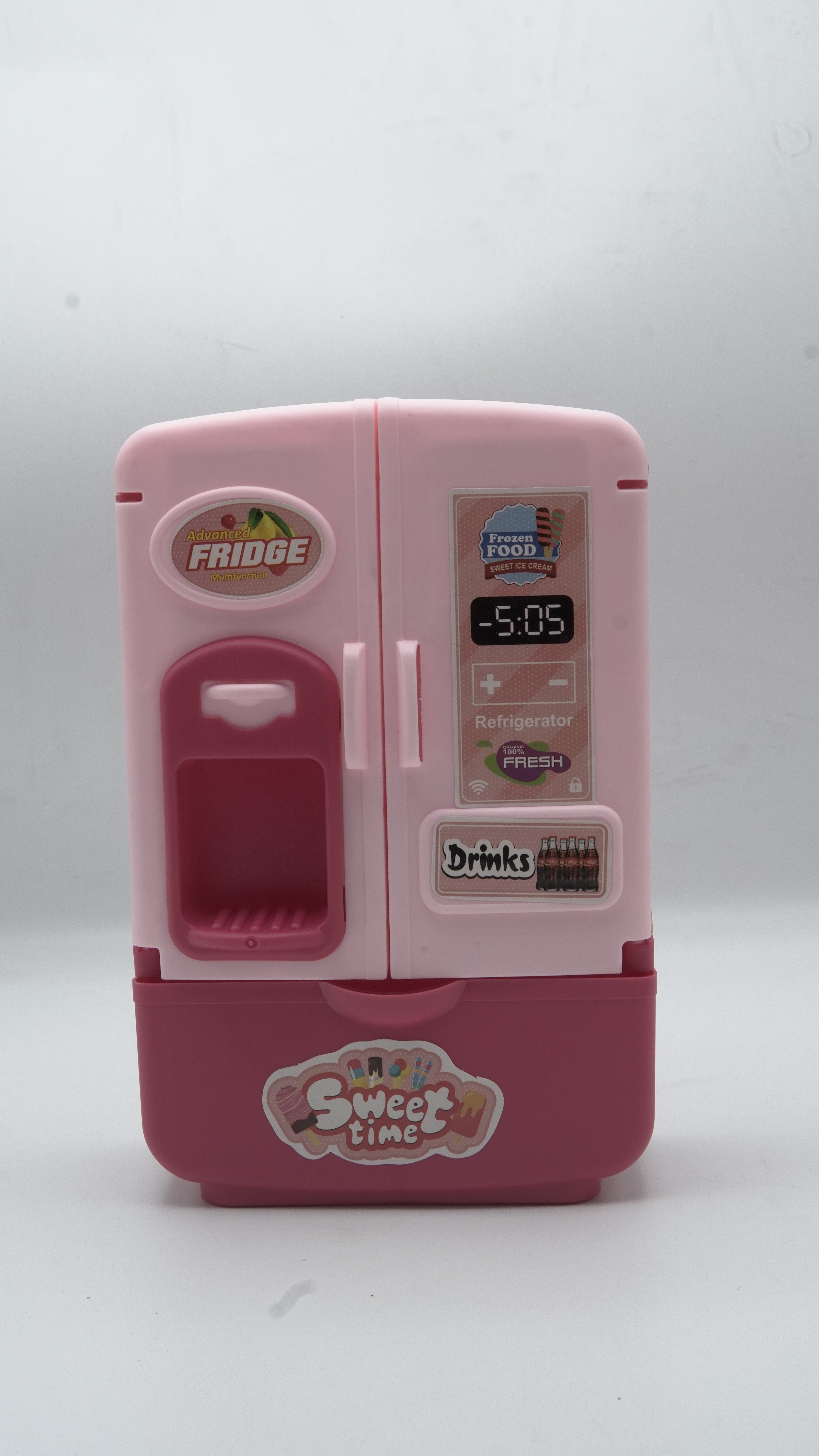 "Delicious Kitchen" Kids' Pretend Play Refrigerator & Food Cutting Set