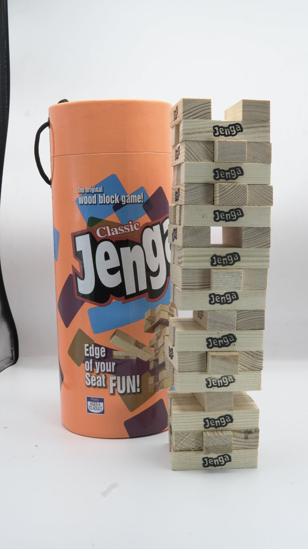 "Classic Jenga" Original Wood Block Stacking Tower Game