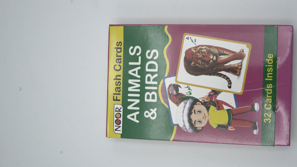 "Noor" Flash Cards Ultimate Learning Bundle: ABC, 123, & Animals/Birds