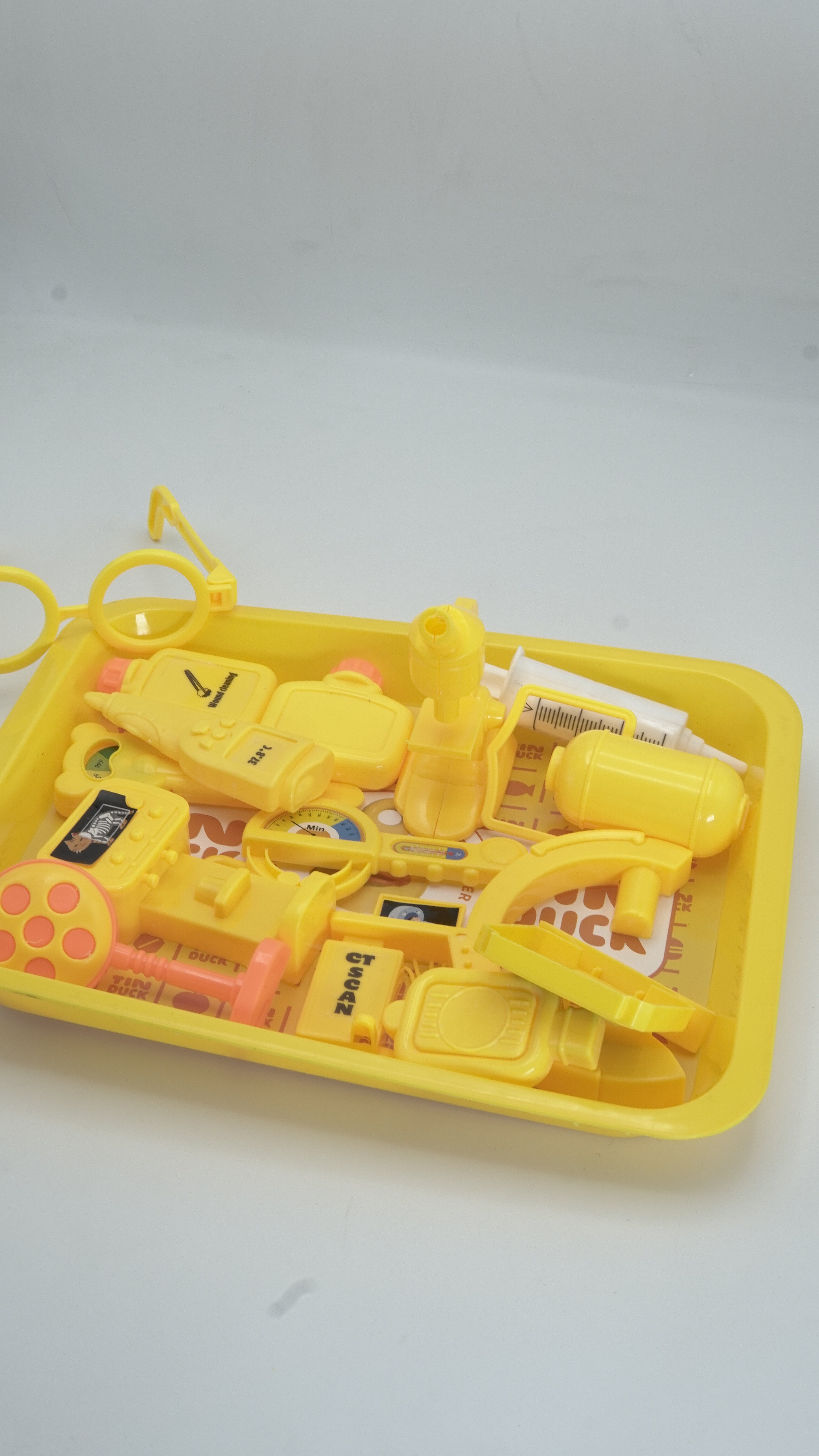 Kids' Pretend Play Doctor Set: Educational Medical Kit with Tray
