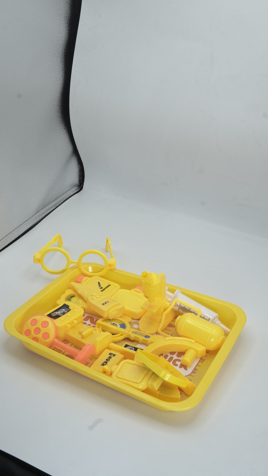 Kids' Pretend Play Doctor Set: Educational Medical Kit with Tray