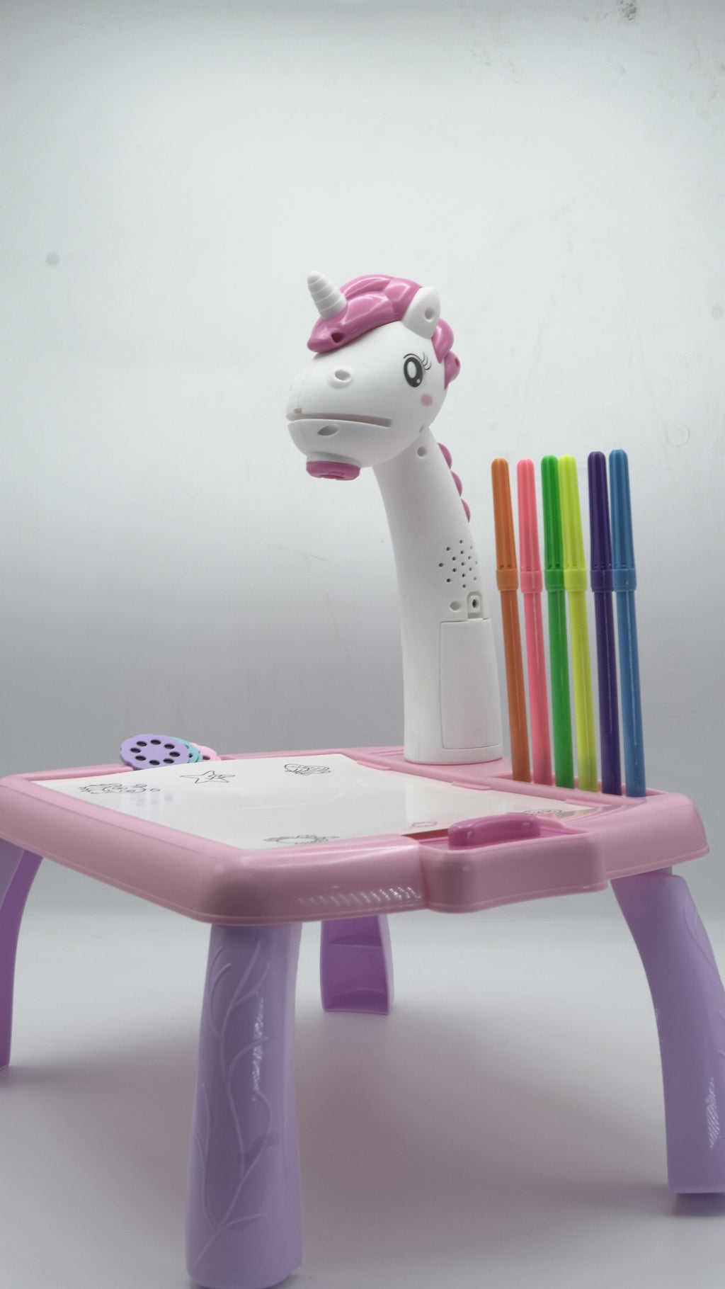Kids' Interactive LED Projector Drawing & Painting Table
