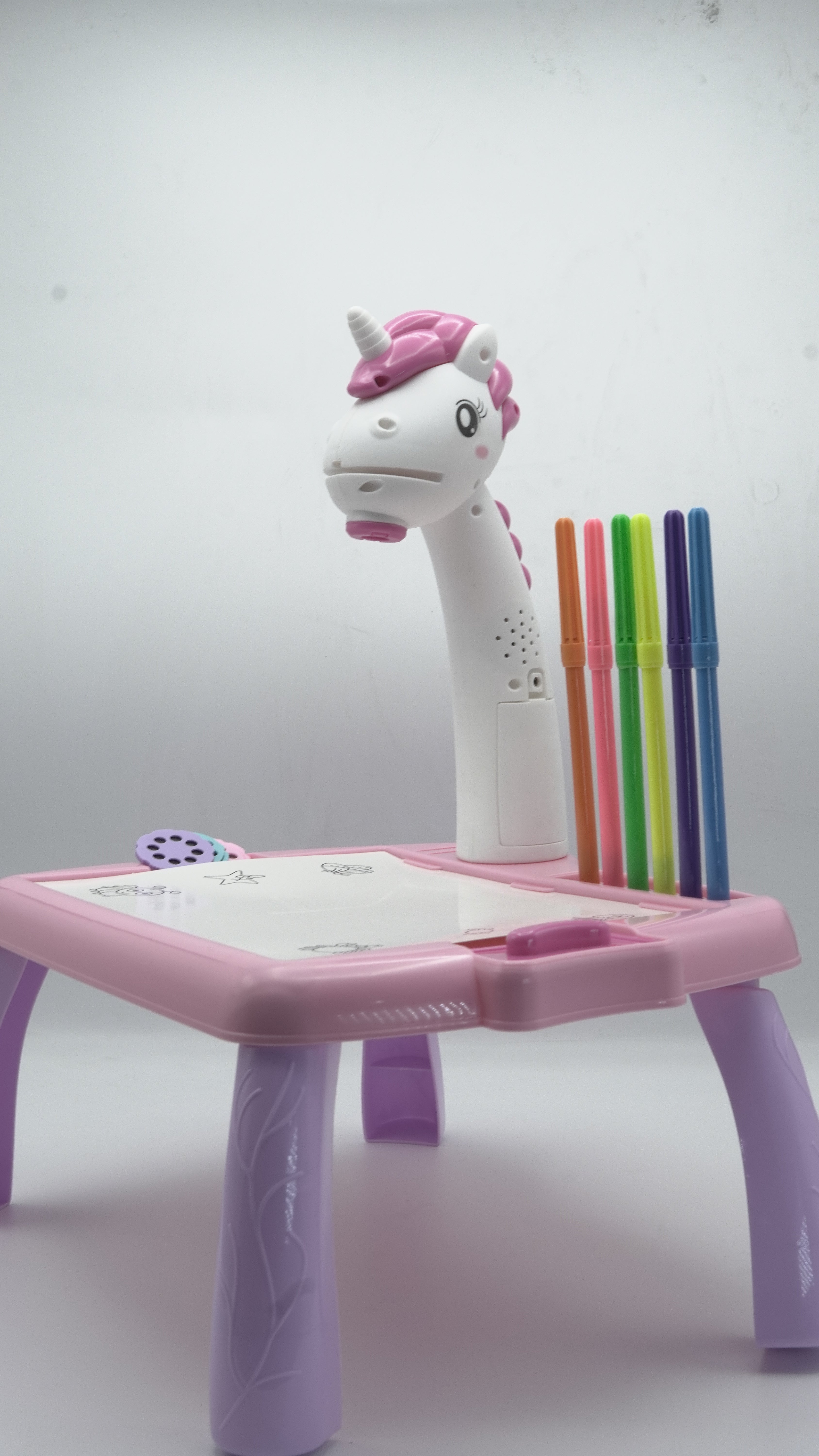 Kids' Interactive LED Projector Drawing & Painting Table