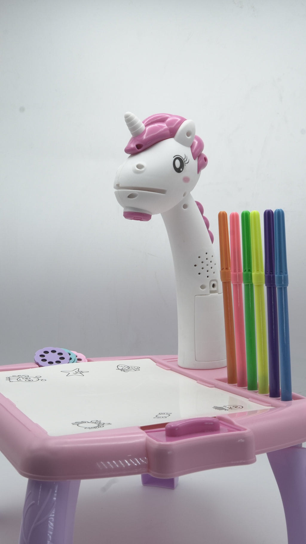 Kids' Interactive LED Projector Drawing & Painting Table