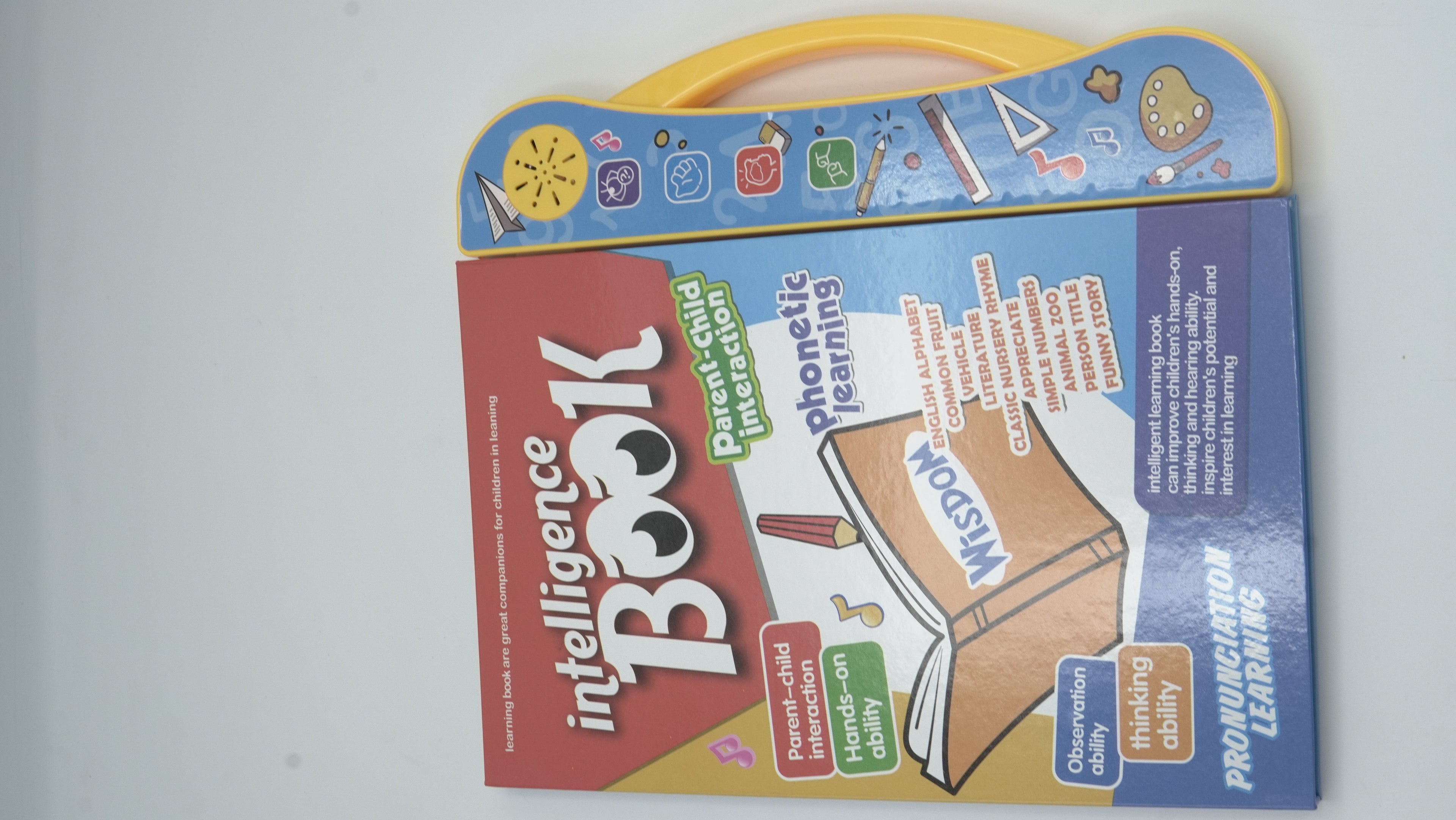 2-in-1 Kids' Interactive Learning Pad with Erasable Graffiti Board