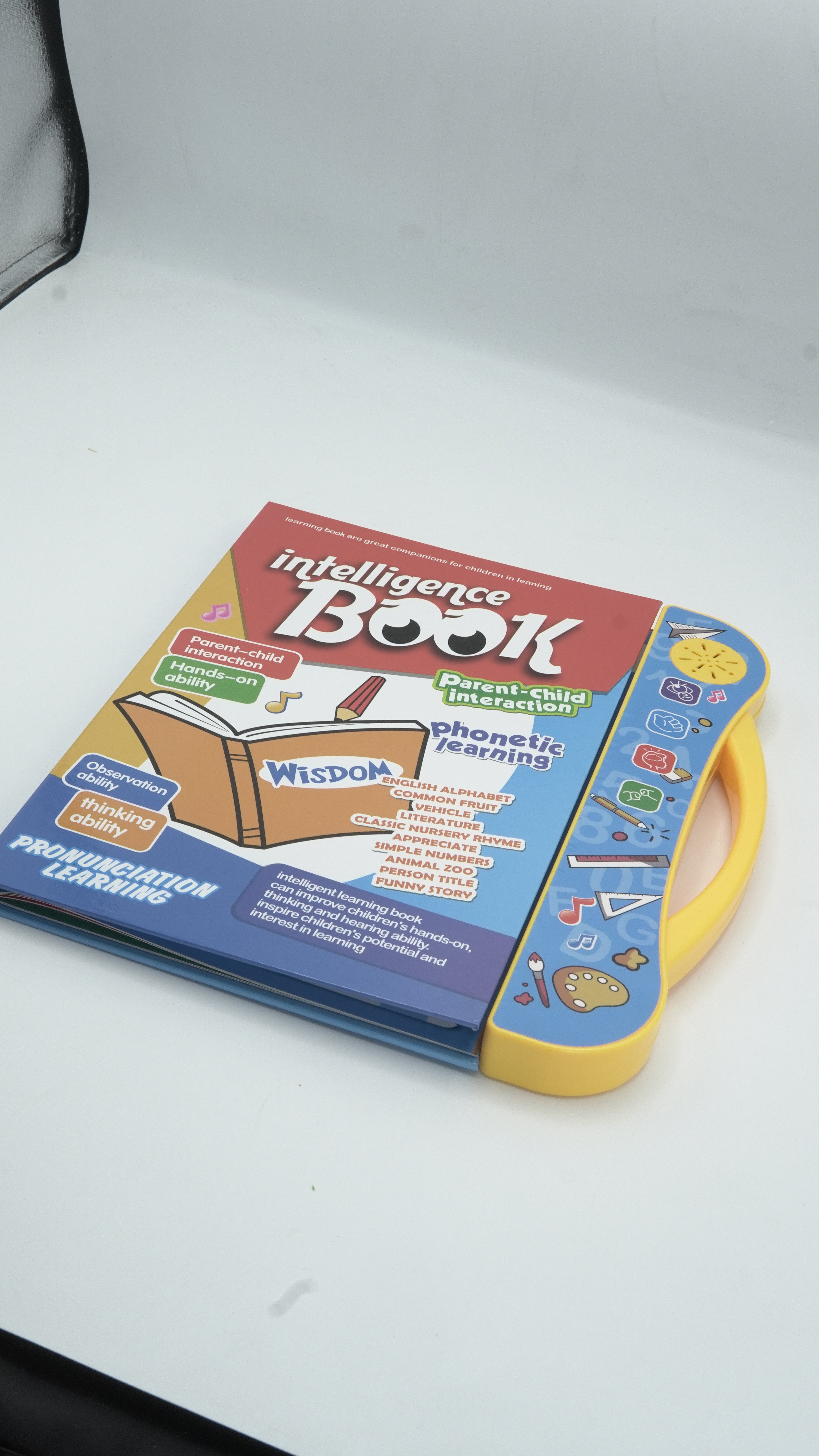 2-in-1 Kids' Interactive Learning Pad with Erasable Graffiti Board