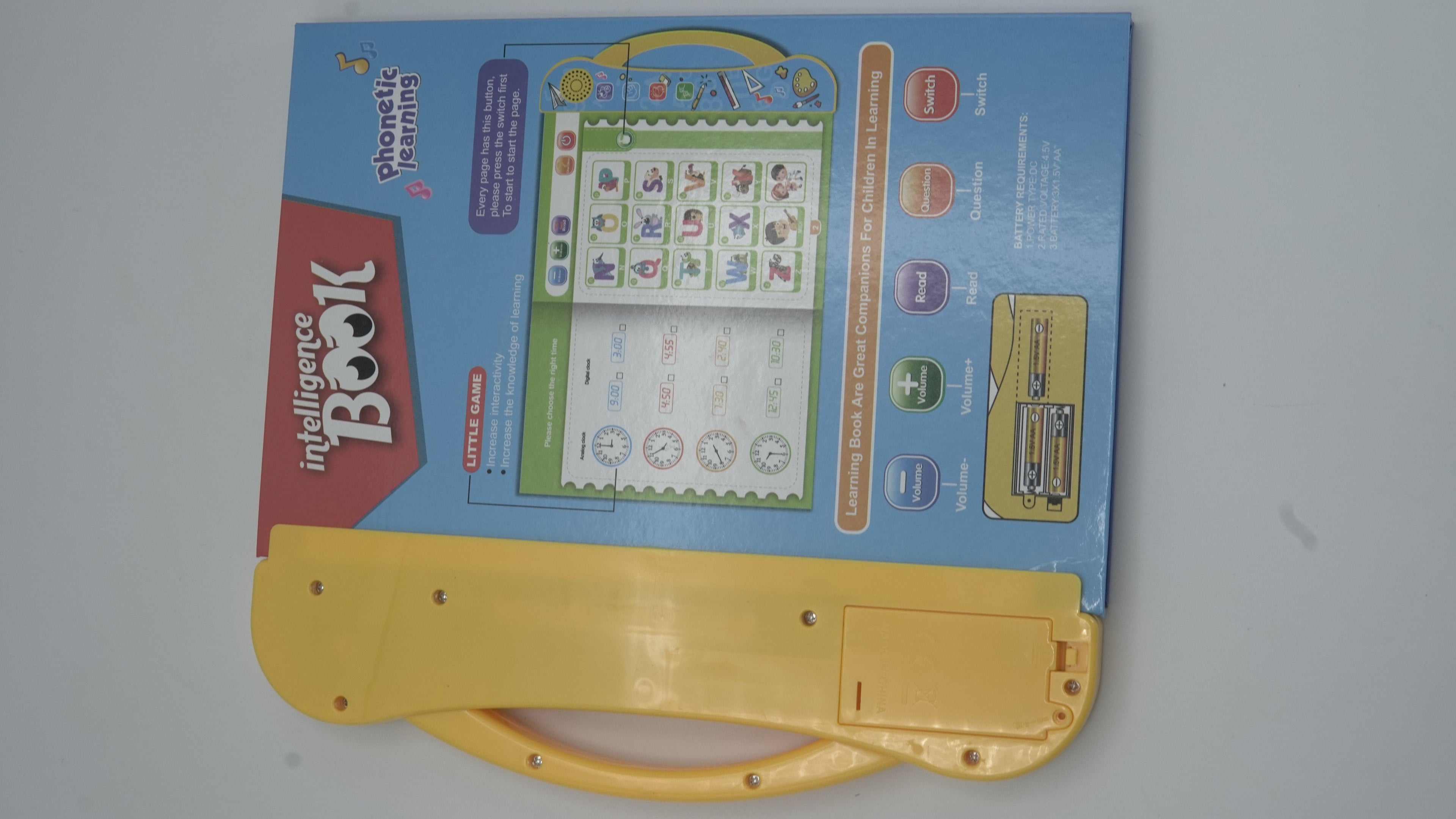 2-in-1 Kids' Interactive Learning Pad with Erasable Graffiti Board