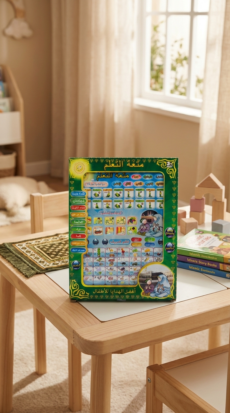 Interactive Arabic/English Bilingual Learning Pad for Kids