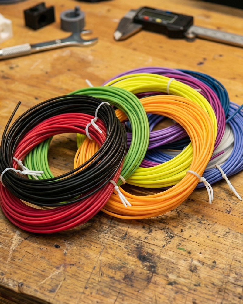 PCL Low-Temperature 3D Pen Filament Refills - 10 Color Pack (1.75mm, 50M Total)
